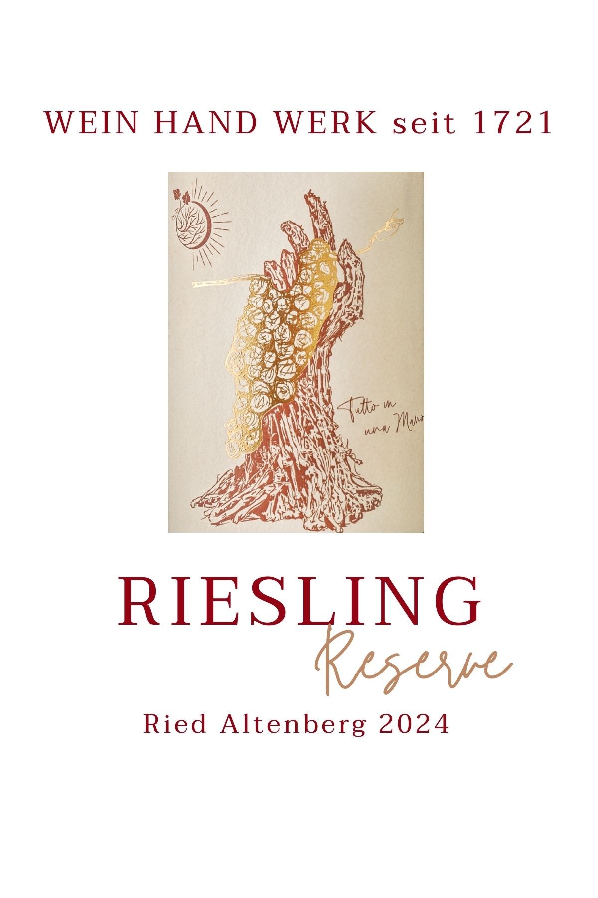 Riesling Reserve Riesling Reserve Ried Altenberg 2024 – Bild 1