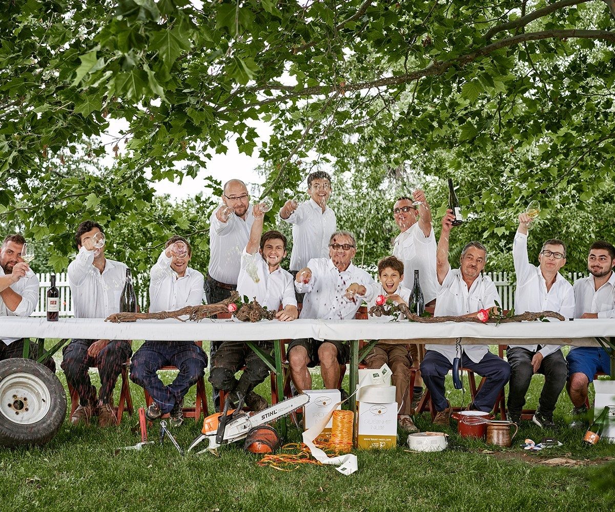 Weinverkostung im Weingut